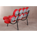 rotes Mashmallow modernes Sofa